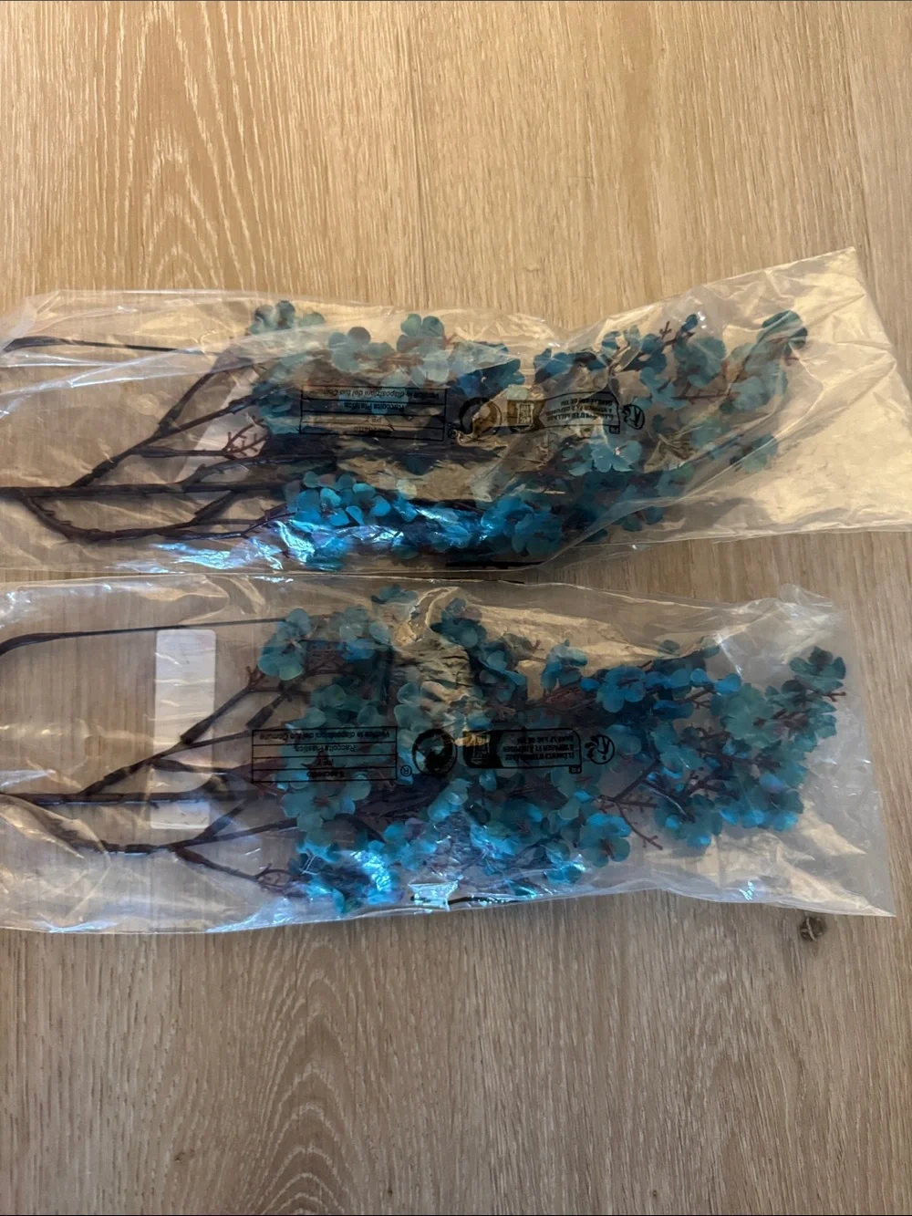 Baby’s Breath Blue Faux Floral Stem Set NEW 🏷️